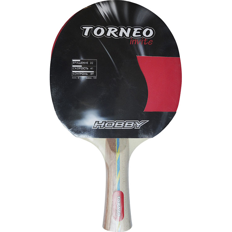 Ракетка для настольного тенниса Torneo Hobby р.0